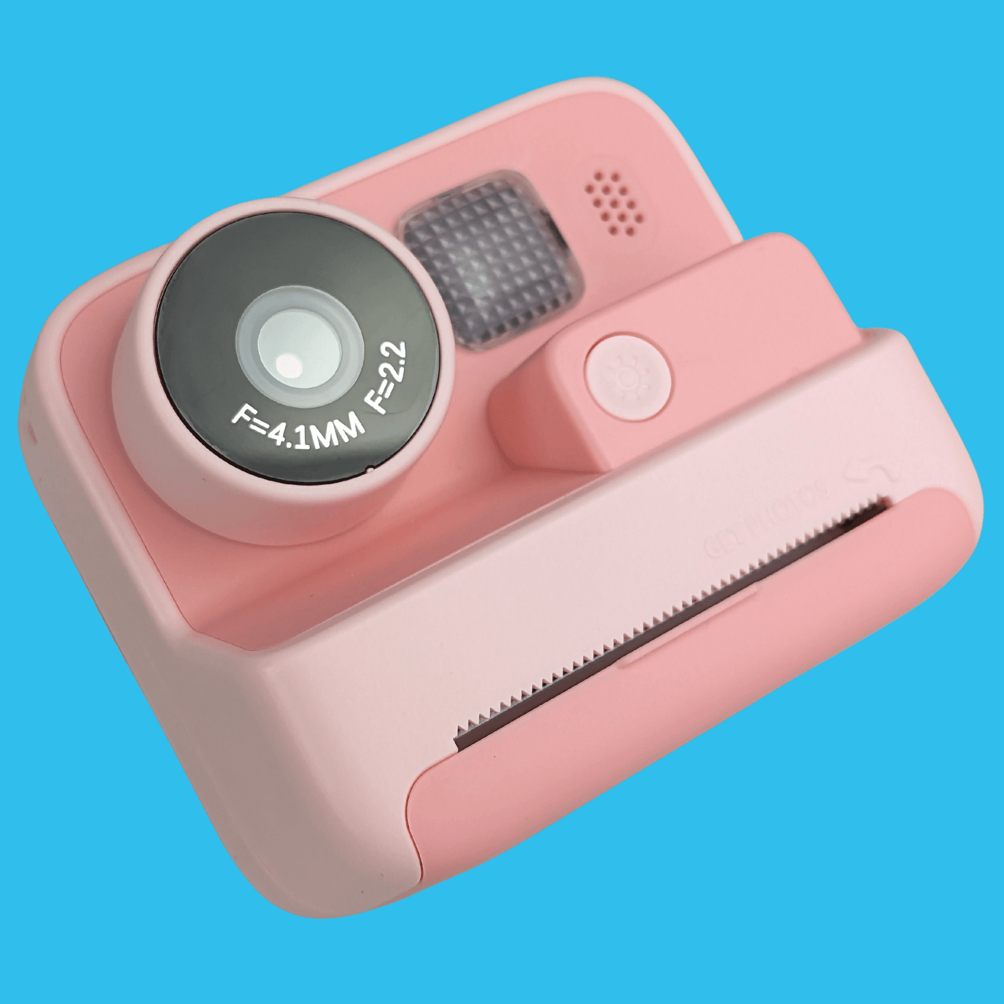 Koool Family Pink Digital Instant Camera - Thermal Printing Camera
