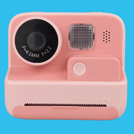 Koool Family Pink Digital Instant Camera - Thermal Printing Camera