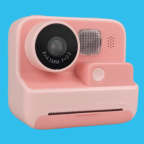 Koool Family Pink Digital Instant Camera - Thermal Printing Camera