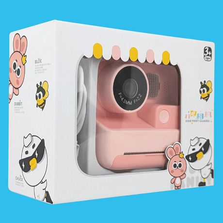 Koool Family Pink Digital Instant Camera - Thermal Printing Camera