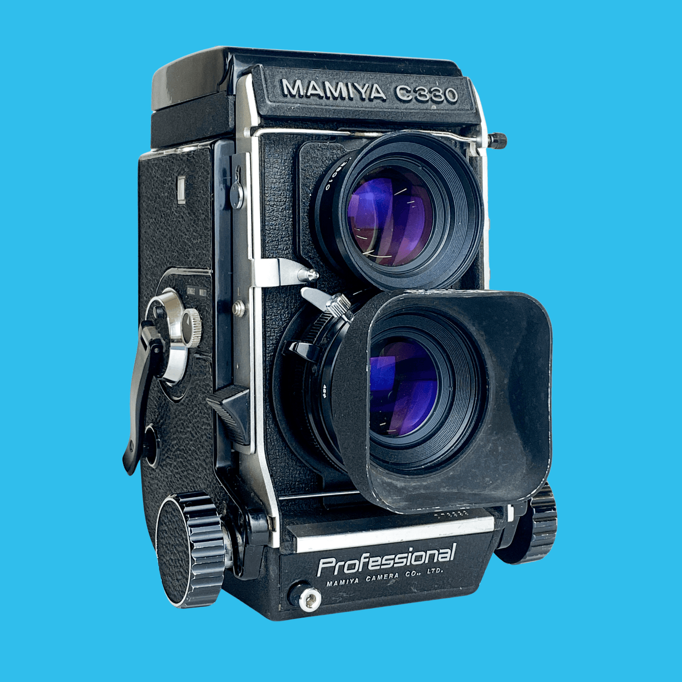 Mamiya C330 Professional Blue Dot 6x6 TLR Film Camera With 80mm F2.8 Lens