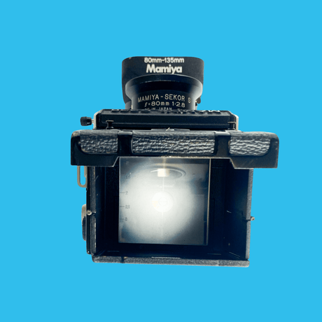 Mamiya C330 Professional Blue Dot 6x6 TLR Film Camera With 80mm F2.8 Lens