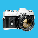 Mamiya DSX 1000 35mm Film Camera With Seekor 55mm f/1.4 Lens