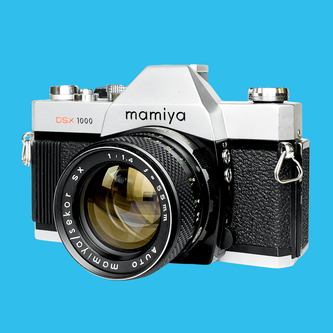 Mamiya DSX 1000 35mm Film Camera With Seekor 55mm f/1.4 Lens