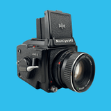 Mamiya M645J With 80mm F2.8 Lens. 6X4.5 Medium Format Film Camera.