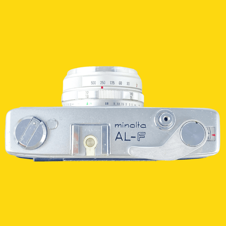 Minolta AL-F 35mm Film Camera Point and Shoot Rangefinder