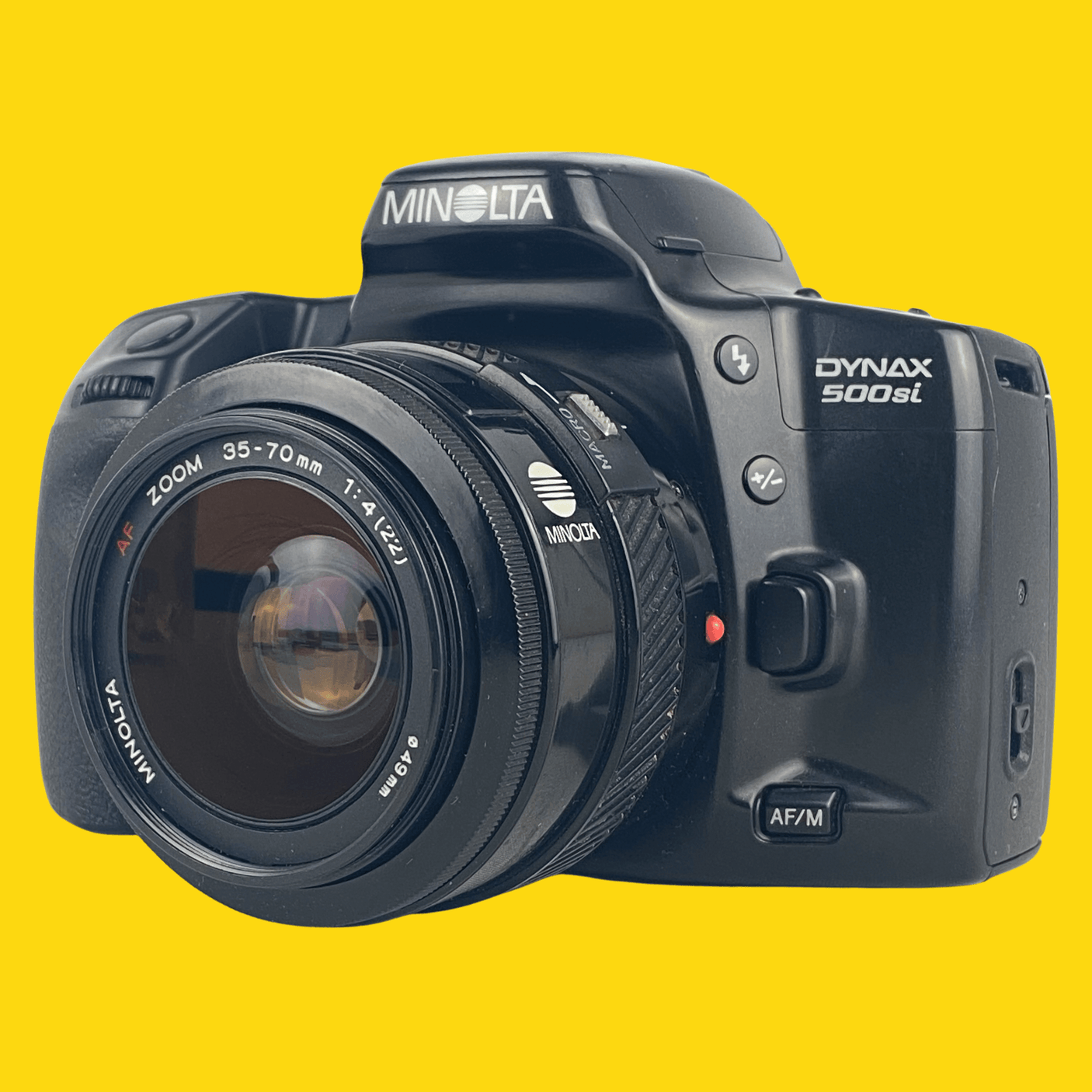 Minolta Dynax 500si 自動ズームレンズ付き一眼レフ 35mm Minolta Dynax 500si 自動ズームレンズ付き一眼レフ 35mm
