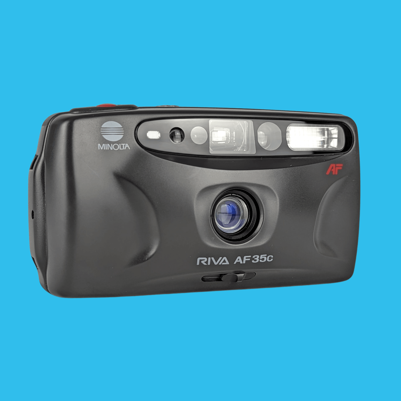 Minolta Riva AF35C 35mm Film Camera Point and Shoot