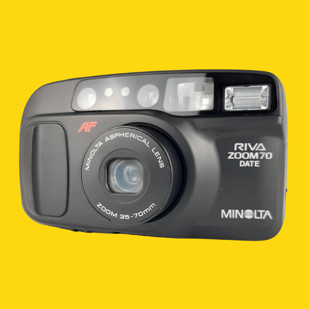 ☆フィルム電池付♪☆MINOLTA RIVA ZOOM70 カメラセット