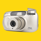 Minolta Riva Zoom 75W 35mm Film Camera Point and Shoot