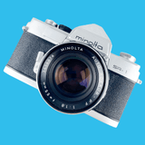 Minolta SR-1 SLR 35mm Film Camera with lens
