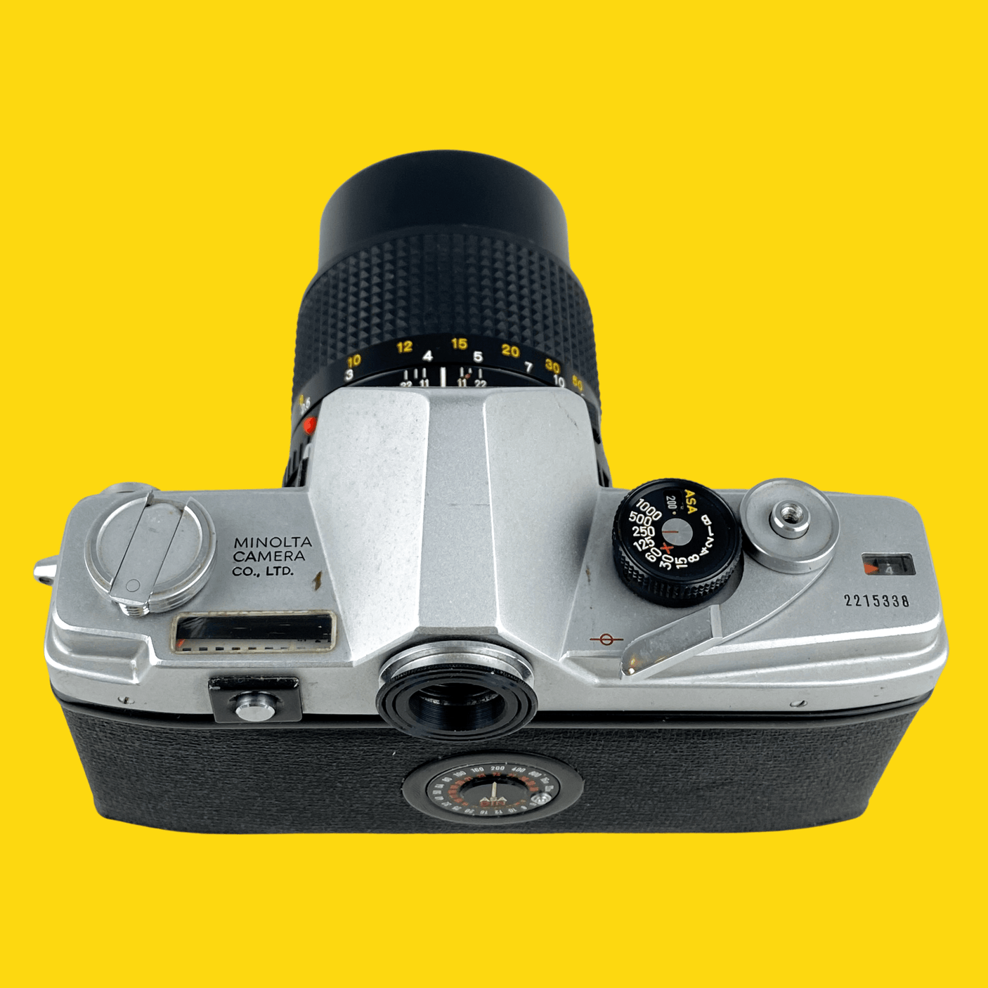 Minolta SR-7 SLR 35mm Film Camera with Minolta 135mm F3.5 Lens