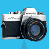 Minolta SRT SC-II SLR 35mm Film Camera with 50mm lens