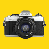 MINOLTA X-500 フィルムカメラ 動作未確認 20250326(YM) Minolta X-500 SLR 35mm フィルムカメラ、オートズームレンズ