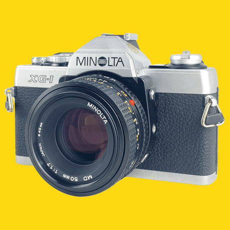 Minolta XG-1 SLR 35mm Film Camera with 50mm lens