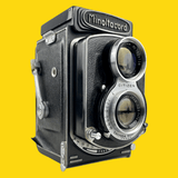 Minoltacord With 75mm F3.5 Lens. TLR 6X6 Medium format Film Camera.