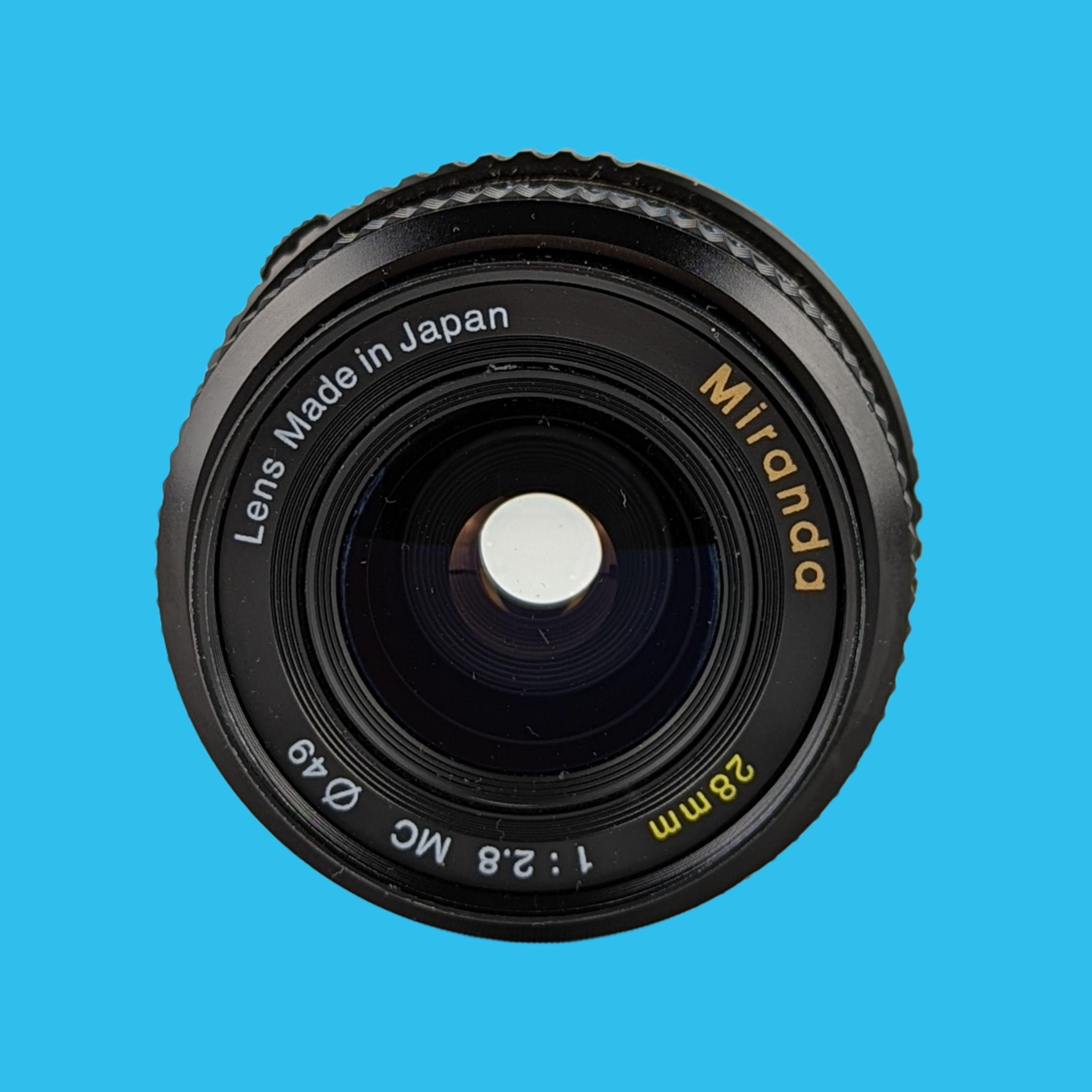 ミランダ 28mm f/2.8 カメラレンズ – Film Camera Store