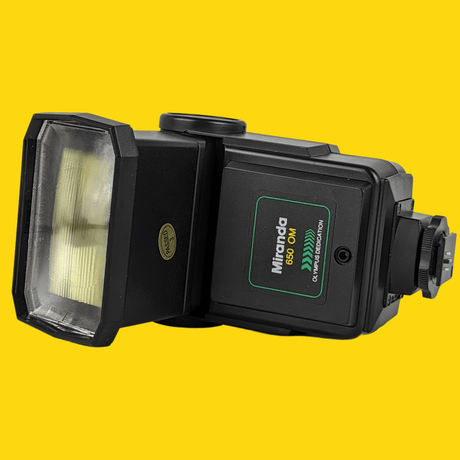 Miranda 650 OM TTL External Flash Unit for 35mm Film Camera