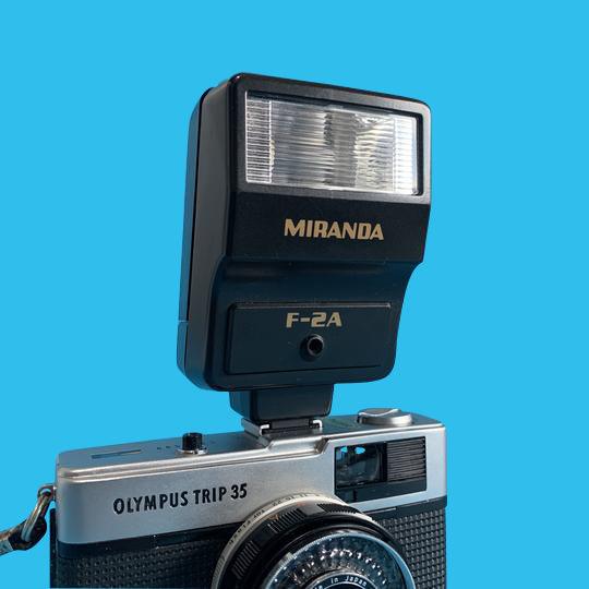 Miranda F-2A External Flash Unit for 35mm Film Camera