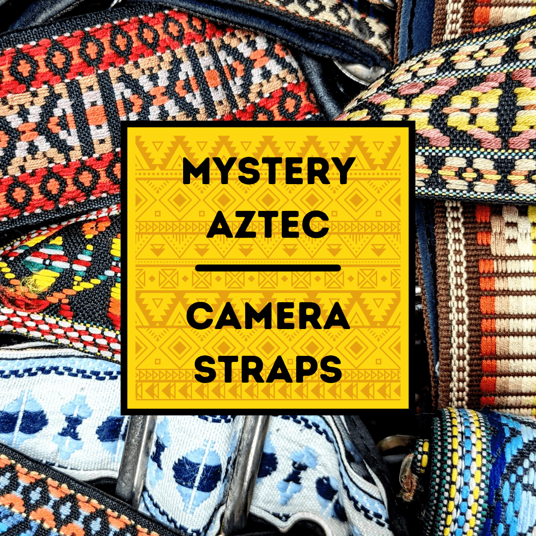 Mystery Aztec Vintage Camera Straps