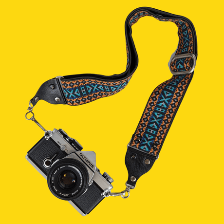 Mystery Aztec Vintage Camera Straps