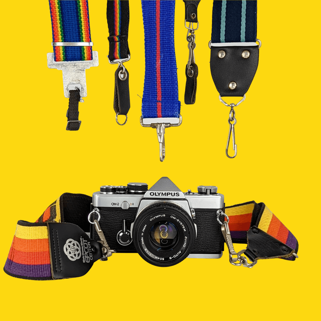 Mystery Unbranded Loud and Bold Vintage Camera Strap