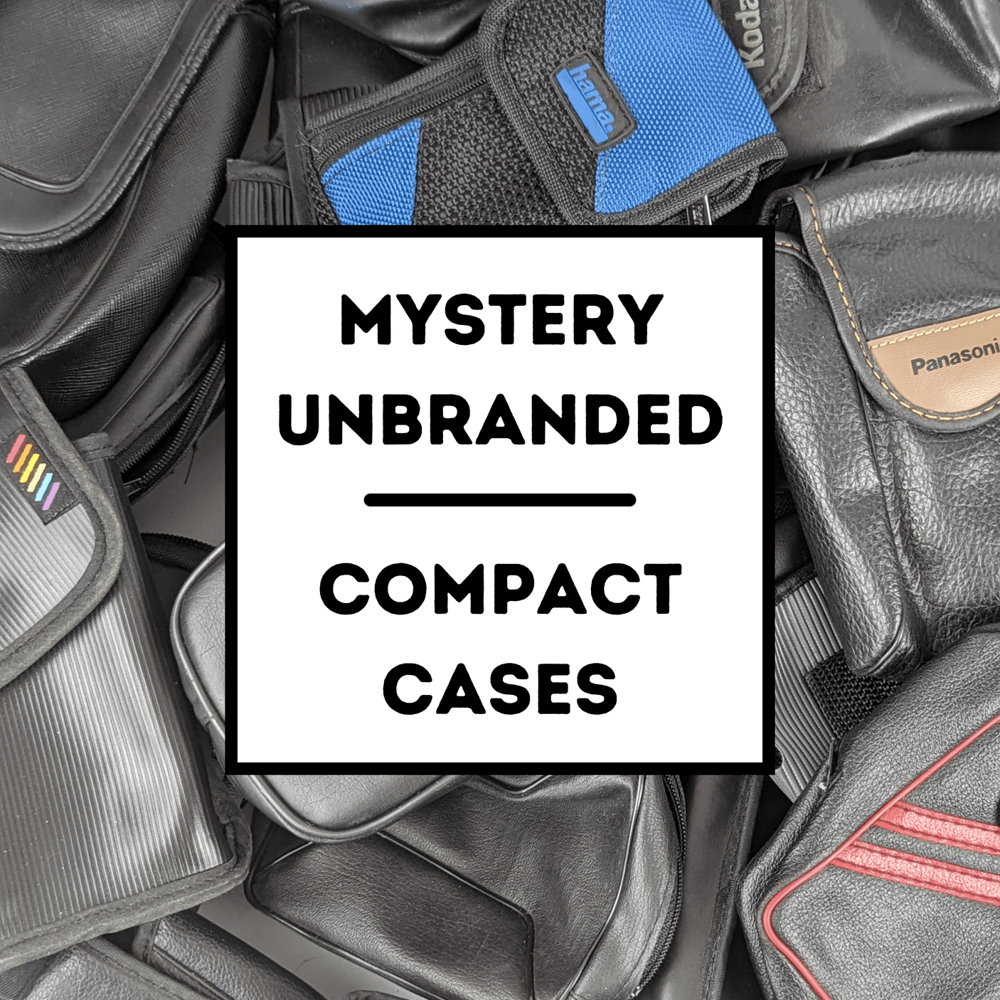 Mystery Unbranded Minimalist Compact Vintage Camera Case