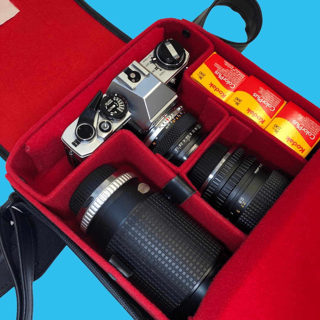 Mystery Unbranded Minimalist SLR Vintage Camera Bag Film Camera Store