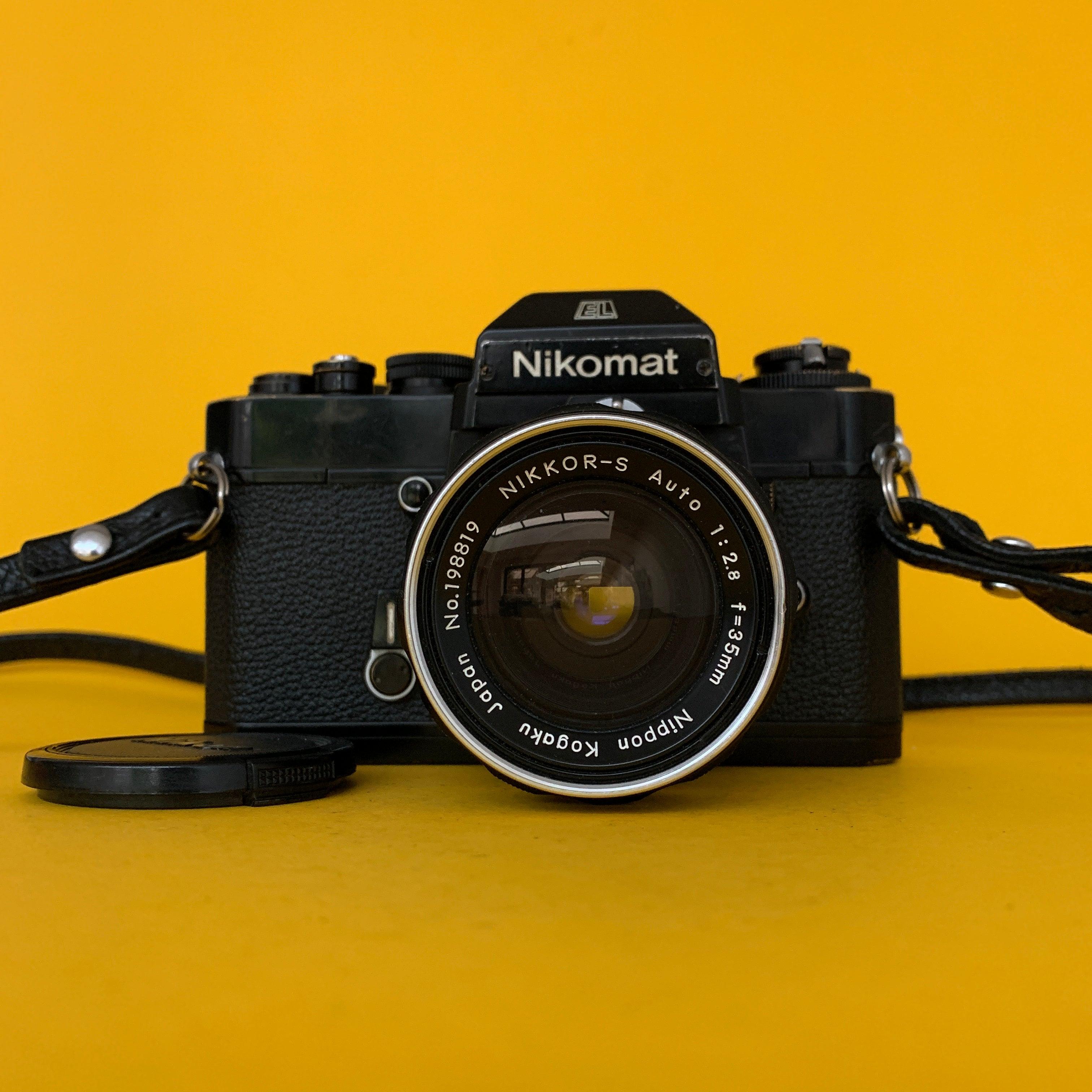 Nikomat ELフィルムカメラ 35mm ニコンレンズ2個付属 Nikomat EL】Nikon Z fcに触発されて、ニコンのフィルムカメラを