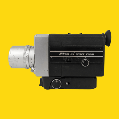 Nikon 8X Super Zoom Super 8 Movie Cine Camera