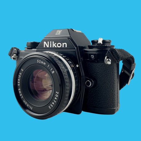 Nikon EM 35mm SLR Film Camera With Nikon series E 50mm F1.8 Lens