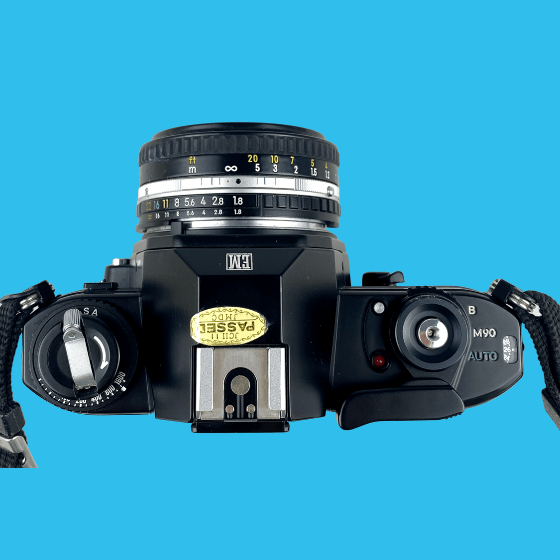 Nikon EM 35mm SLR Film Camera With Nikon series E 50mm F1.8 Lens Film