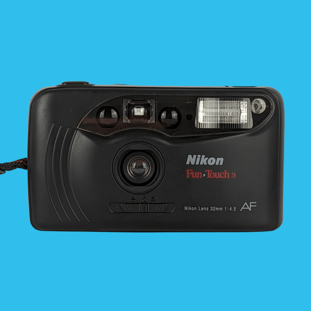 Nikon Fun Touch 35mm Film Camera Point and Shoot