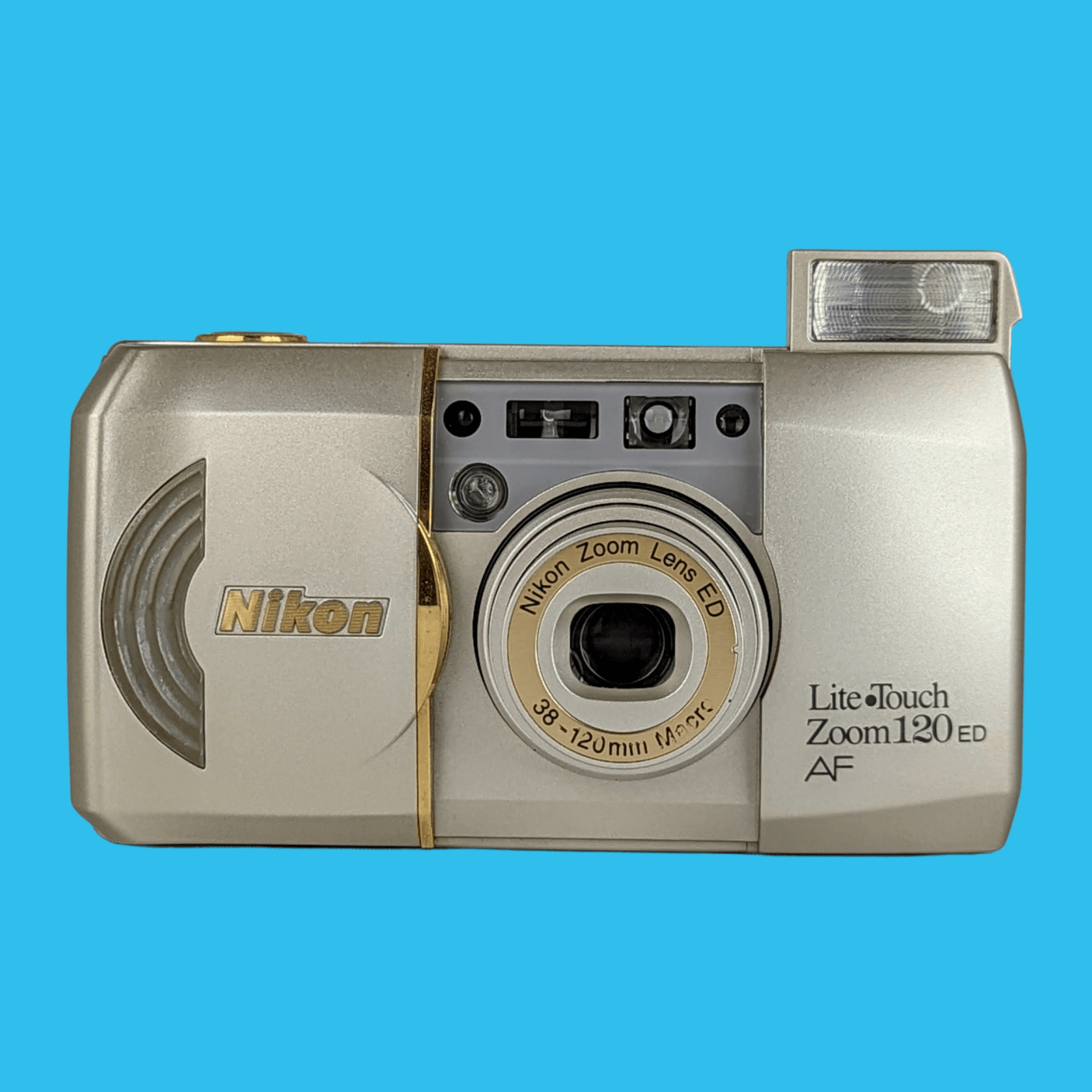 Nikon Lite Touch Zoom 120ED 35mm Film Camera Point and Shoot