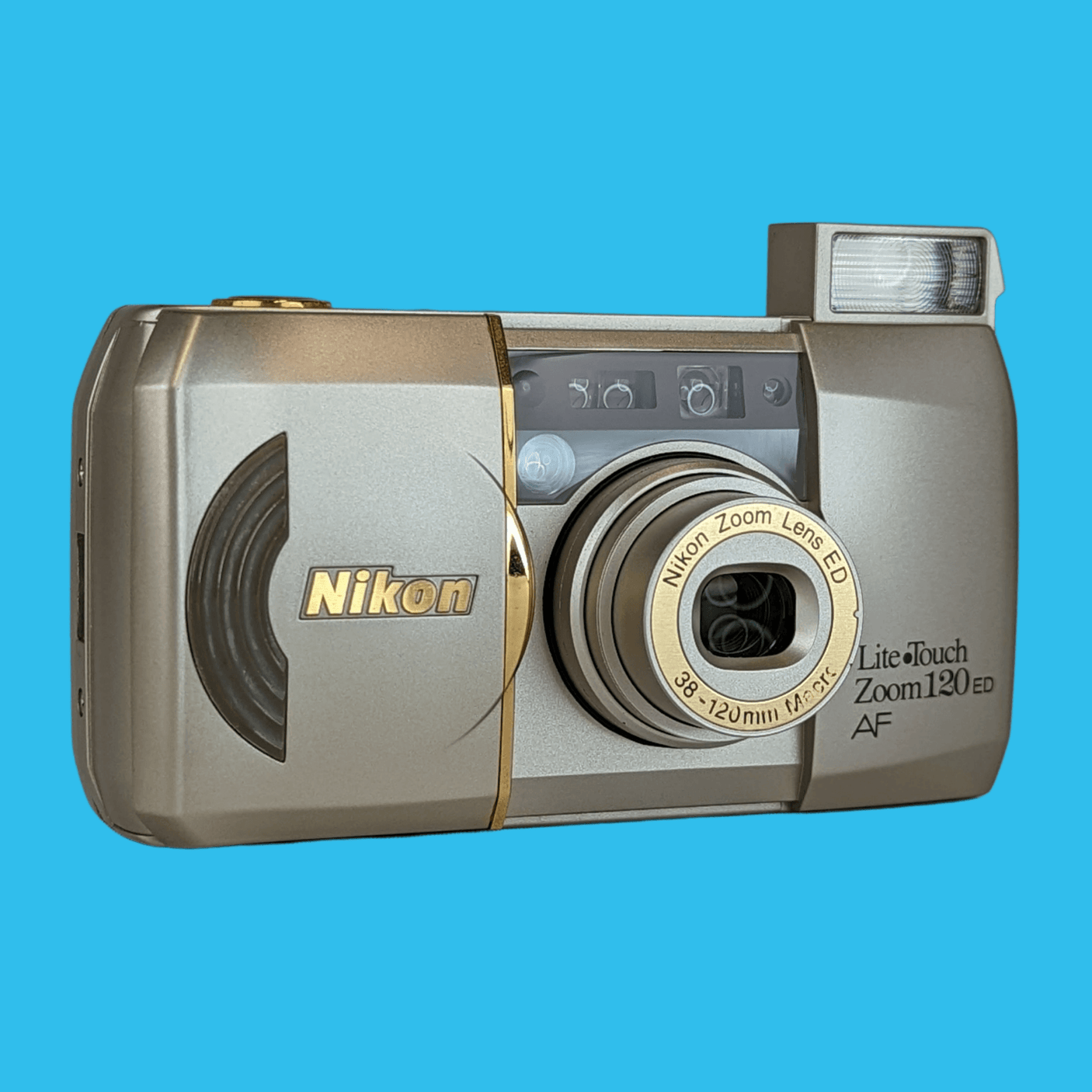 Nikon Lite Touch Zoom 120ED 35mm Film Camera Point and Shoot