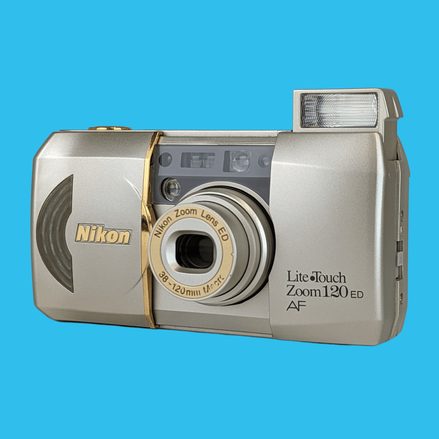 Nikon Lite Touch Zoom 120ED 35mm Film Camera Point and Shoot