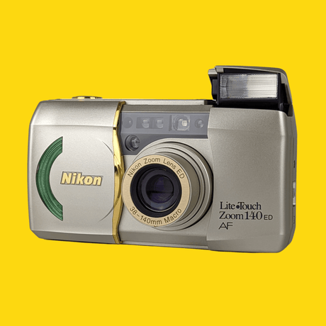 Nikon Lite Touch Zoom 140ED Brand New 35mm Film Camera Point and Shoot