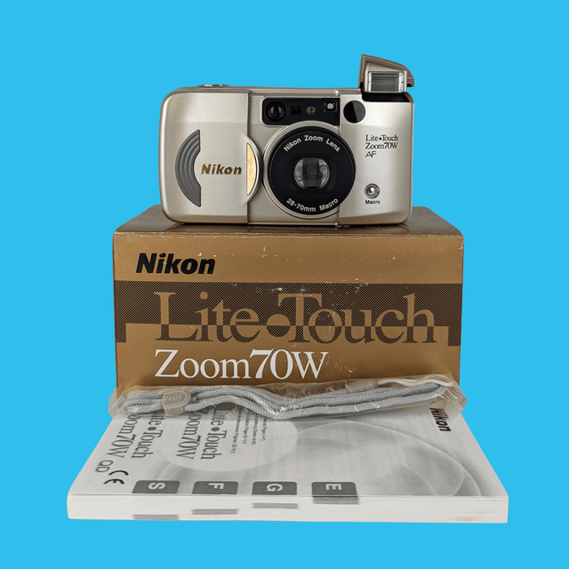 Nikon Lite Touch Zoom 70w Brand New 35mm Film Camera Point and Shoot