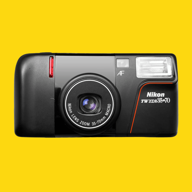 Nikon TW Zoom 35-70 35mm Film Camera Point and Shoot