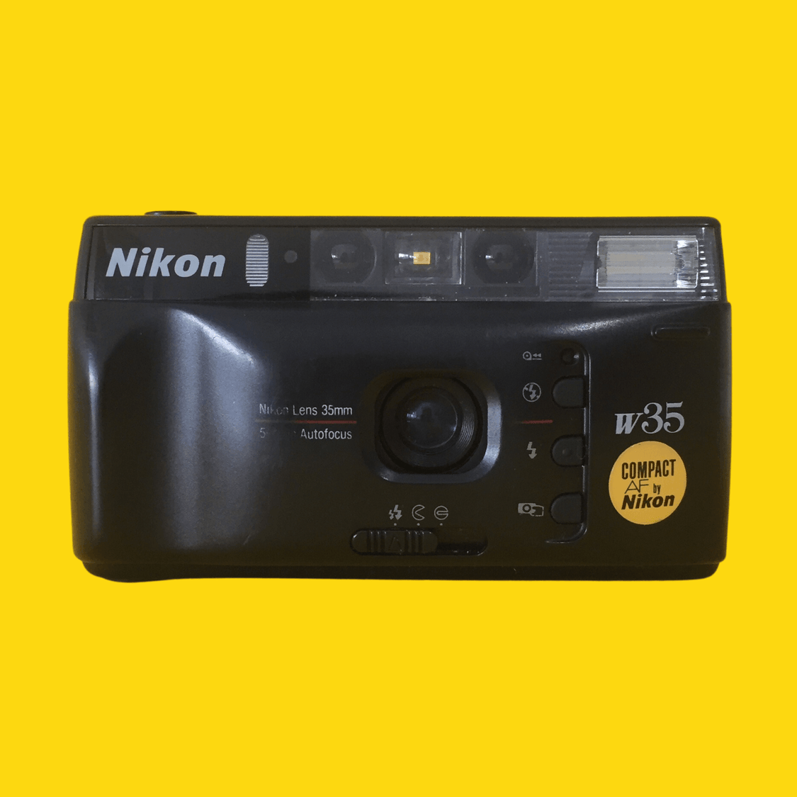 Nikon W35 Point and Shoot 35mm Film Camera Film Camera Store
