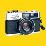 Olympus 35DC Point and Shoot 35mm Film Camera.