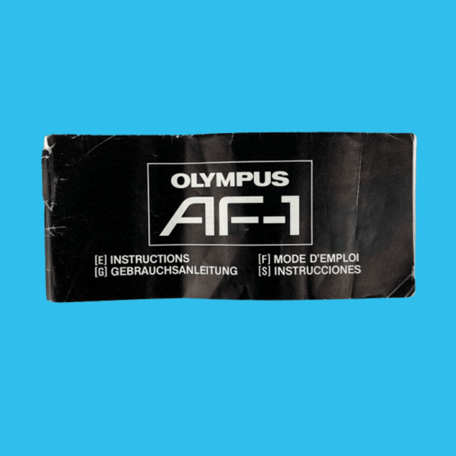 Olympus AF-1 Original Instructions