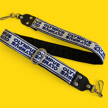 Olympus Blue & White SLR Camera Strap