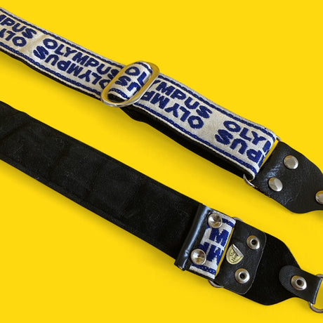 Olympus Blue & White SLR Camera Strap