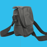 Olympus Grey Leather Camera Bag