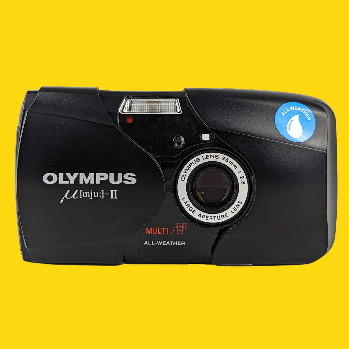 完動品 Olympus オリンパス mju ii 2 フィルムカメラ 単焦点 オリンパス Mju II 35mm フィルム カメラ ポイント アンド