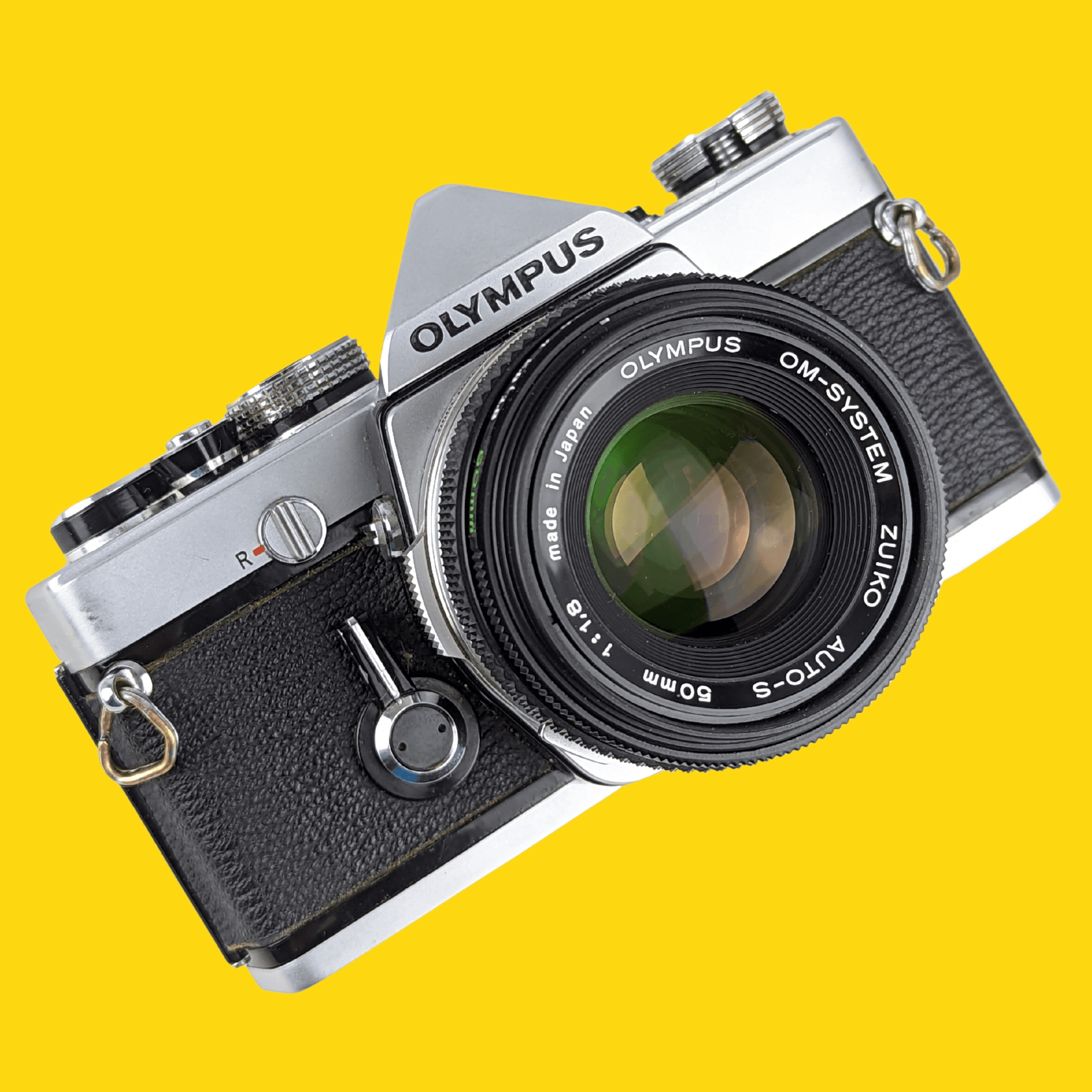 Olympus OM-1 F オリンパス フィルム カメラ-