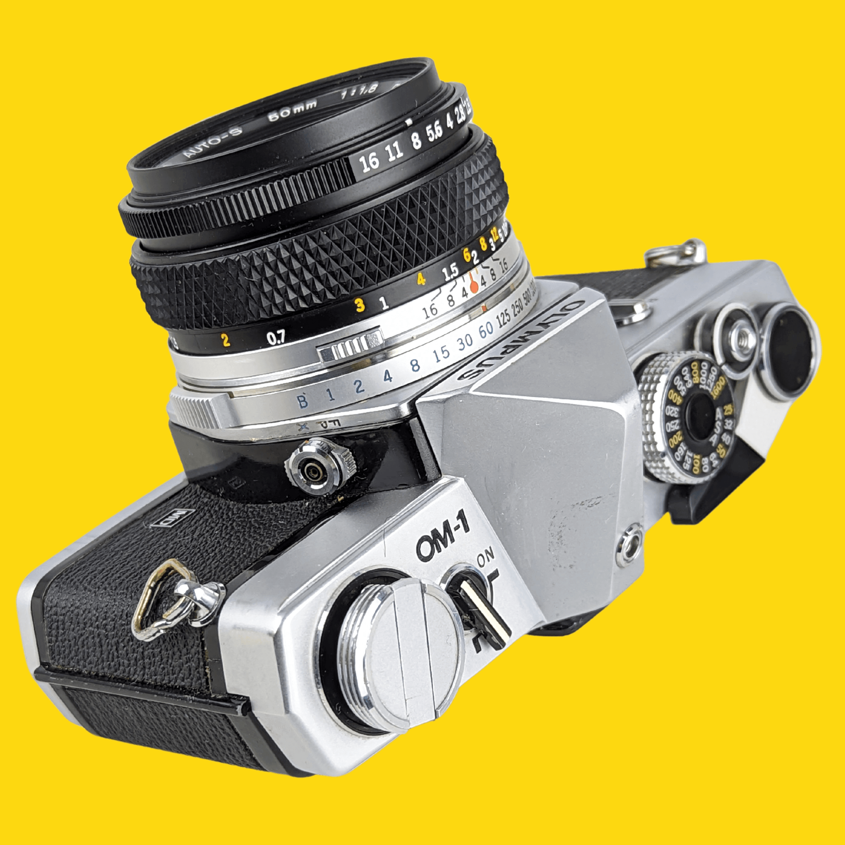 オリンパス OM-1 50mmF1.8 フィルムカメラ OLYMPUS 1140245 中古 ◇3114 高洲店 50%OFF! - フィルムカメラ