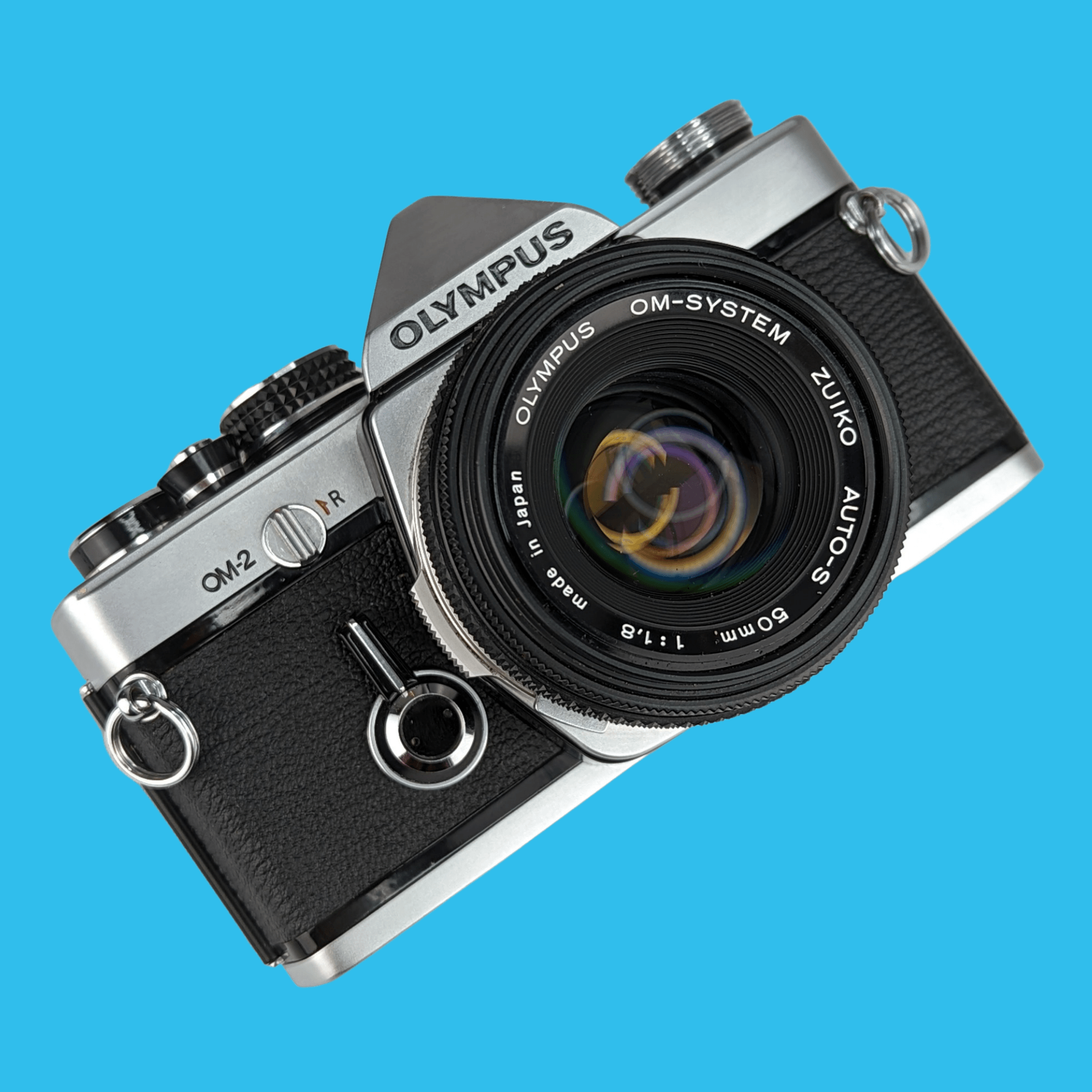 オリンパス OM2 ビンテージ 35mm 一眼レフ フィルム カメラ、f/1.8 50mm プライム レンズ付き – Film Camera Store