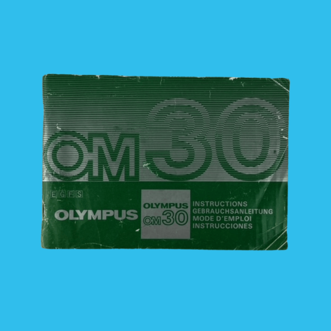 Olympus OM30 Original Instructions